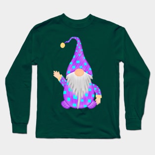 Cute little gnome dancing Long Sleeve T-Shirt